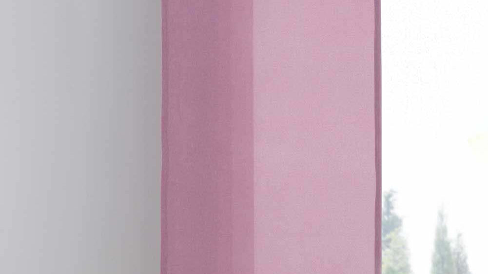 Flächenvorhang Schiebegardine Cationic blickdicht Leinen Optik natura seidenmatt Landhaus Stil 204411