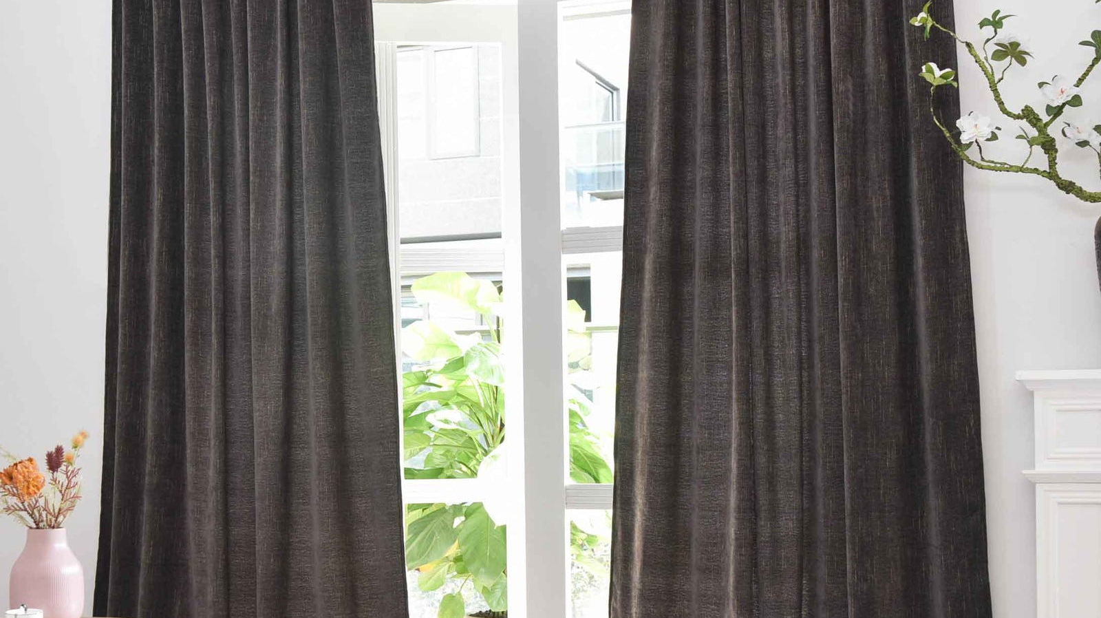 2er Set Jacquard Vorhänge mit Lurex-Effektgarn »HAVANNA« Multiband-Aufhängung: Luxus für Ihr Zuhause 2023340-2