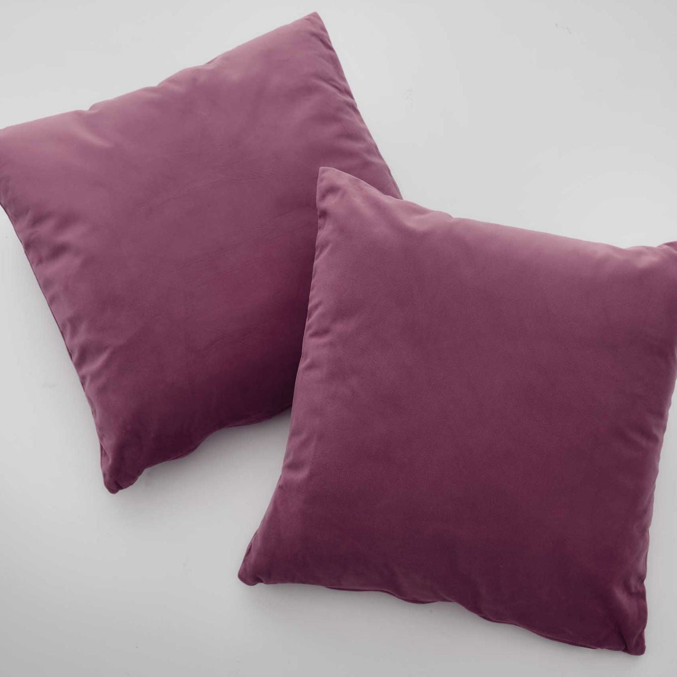 2er Set Sofakissen mit Füllung »Milano« Dekokissen mit Komfort-Samt-Bezug und Reißverschluß mit Füllkissen Extra Weich Couchkissen 203572-2