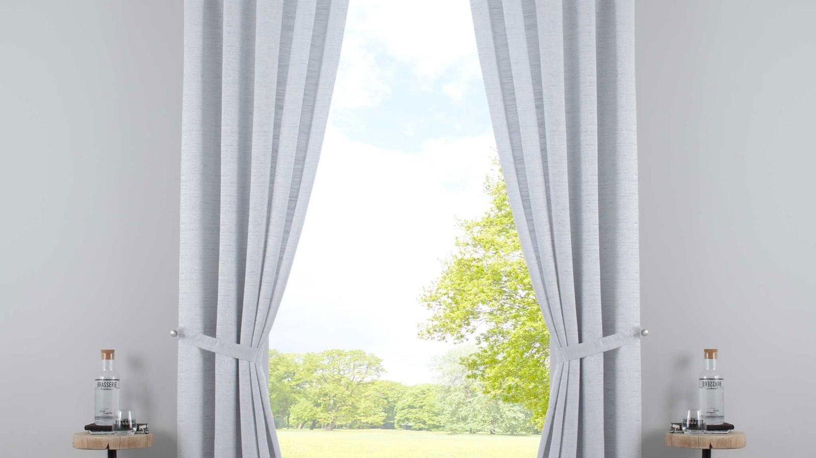 2er Set Vorhänge mit Jacquardmusterung und Effektgarn »Sivas« Blickdicht verdeckte Schlaufen Kräuselband 20190350-2