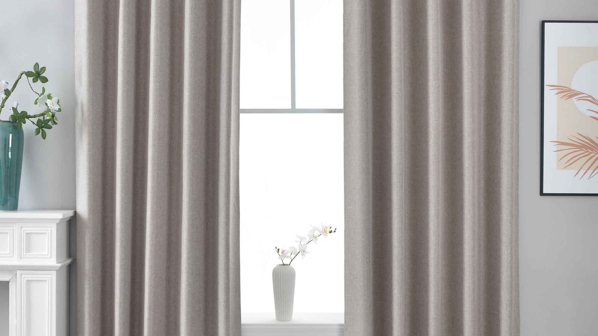 2er Set Verdunkelungsvorhänge 100% Verdunkelung »BOSTON Dark« mit Multibandaufhängung 2023600-2