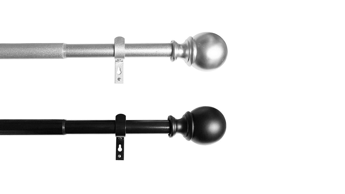 Ausziehbare Gardinenstange »Köln« Ø2225 mm Komplettset zum sofortigen Montieren 2021191