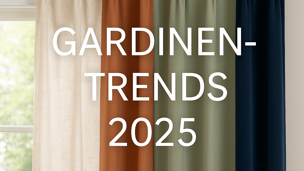 Gardinen-Trends 2025 – das kommt ans Fenster