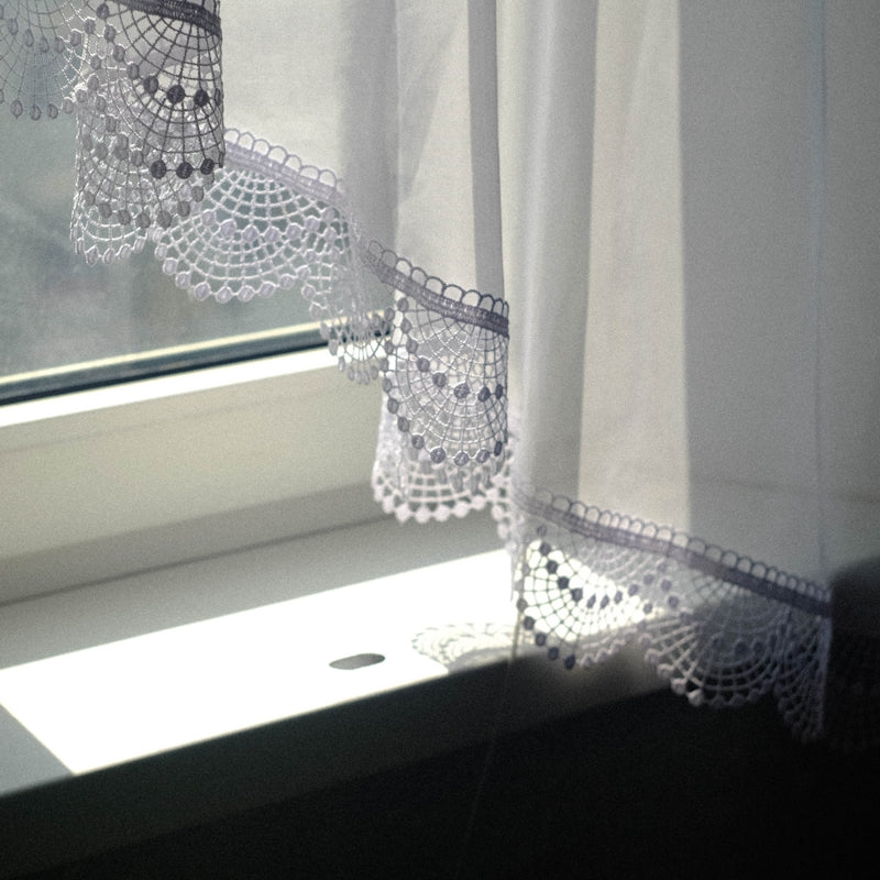 a lamp on a table