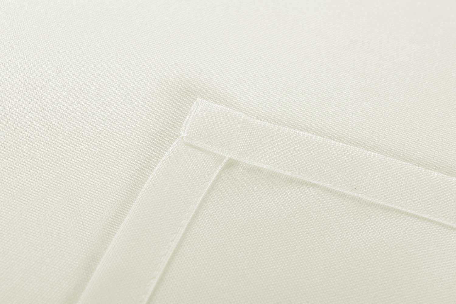 2er Pack Flächenvorhänge Schiebegardinen komplett Set Cationic blickdicht Leinen Optik natura seidenmatt Landhaus Stil 204411-2 Schiebegardine 10000265_fabric_creme_3 | Gardinenbox.de