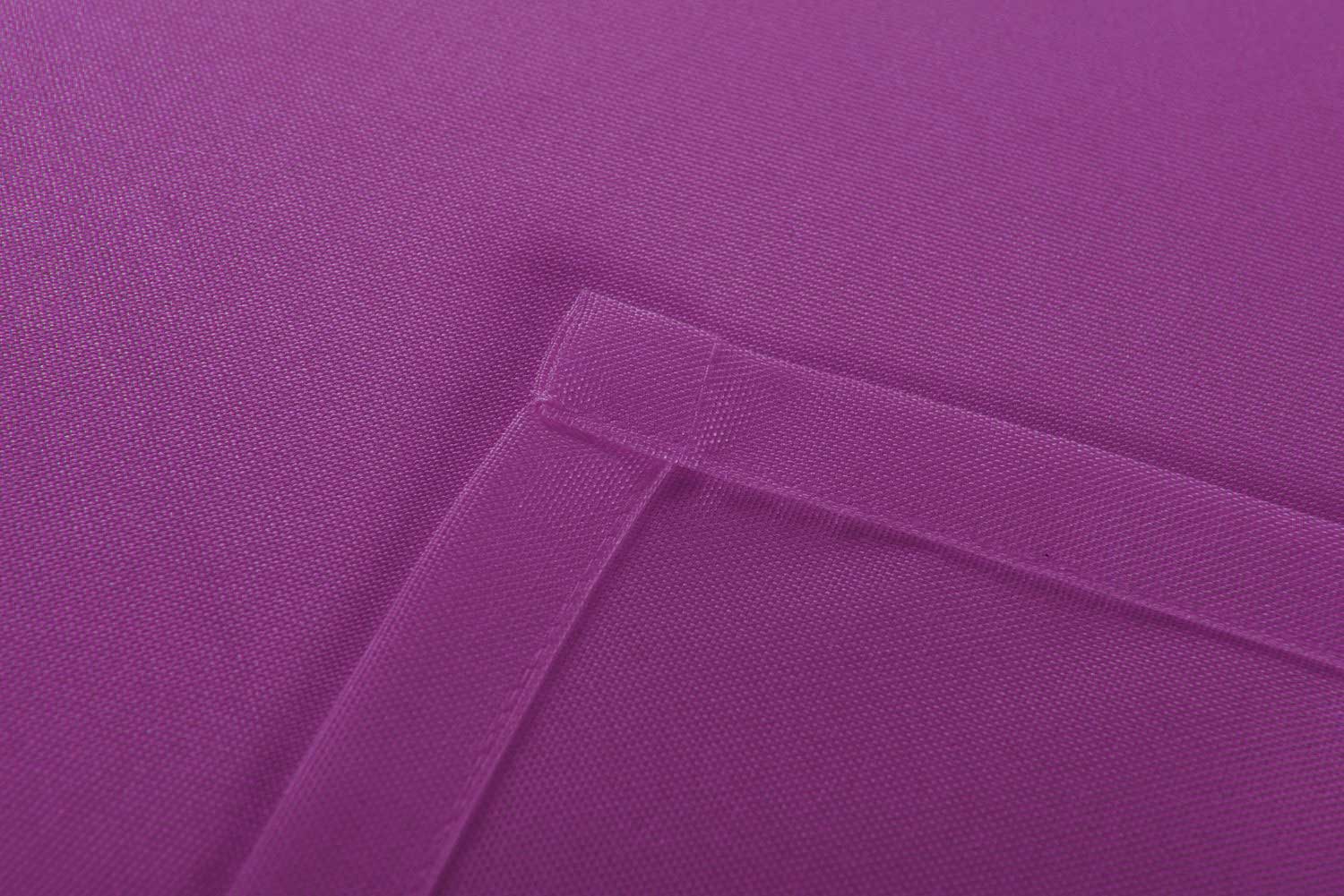 2er Pack Flächenvorhänge Schiebegardinen komplett Set Cationic blickdicht Leinen Optik natura seidenmatt Landhaus Stil 204411-2 Schiebegardine 10000265_fabric_lila_3 | Gardinenbox.de