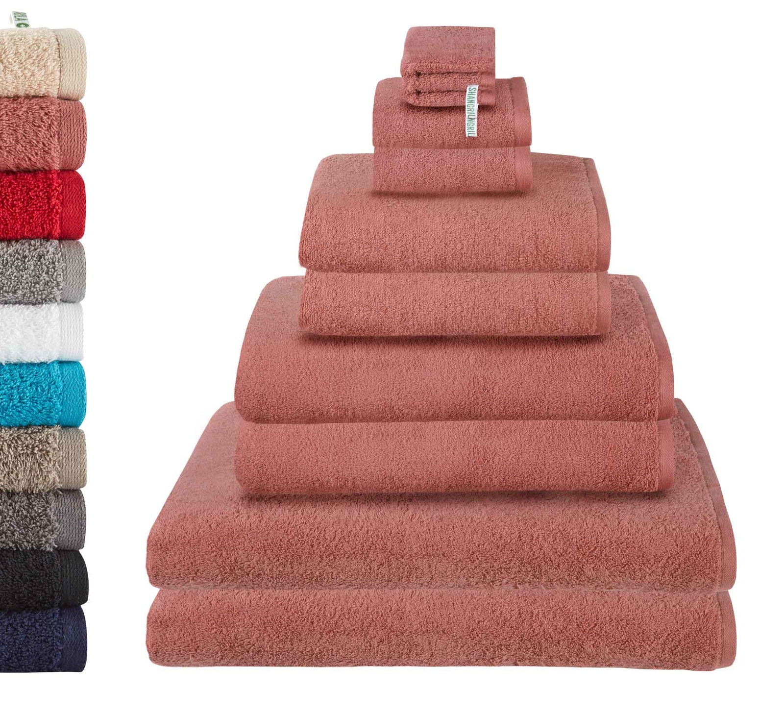 10er Set 2 Waschhandschuhe 15x20 cm 2 Gästetücher 30x50 2 Handtücher 50x100 cm 2 Badetücher BxL 70x140 cm 2 Saunatücher 100x150 cm »Montreal« 100% Bio Baumwolle 2020100-1-2-3-4-10er Altrosa 15x20, 30x50, 50x100, 70x140, 100x150 cm Frottee 10er_Set_2_Waschhandschuhe_15x20_cm_2_Gastetucher_30x50_2_Handtucher_50x100_cm_2_Badetucher_BxL_70x140_cm_2_Saunatucher_100x150_cm_Montreal_100_Bio_Baumwolle_2020100-1-2-3-4-10er_47c3a571-7593-4394-968b-e419f2fdffc5 | Gardinenbox.de