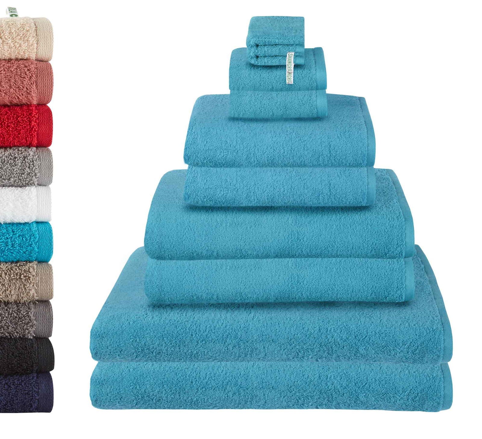 10er Set 2 Waschhandschuhe 15x20 cm 2 Gästetücher 30x50 2 Handtücher 50x100 cm 2 Badetücher BxL 70x140 cm 2 Saunatücher 100x150 cm »Montreal« 100% Bio Baumwolle 2020100-1-2-3-4-10er Türkis 15x20, 30x50, 50x100, 70x140, 100x150 cm Frottee 10er_Set_2_Waschhandschuhe_15x20_cm_2_Gastetucher_30x50_2_Handtucher_50x100_cm_2_Badetucher_BxL_70x140_cm_2_Saunatucher_100x150_cm_Montreal_100_Bio_Baumwolle_2020100-1-2-3-4-10er_a1c81df3-ace3-47bd-83e2-816ce8fd0a21 | Gardinenbox.de