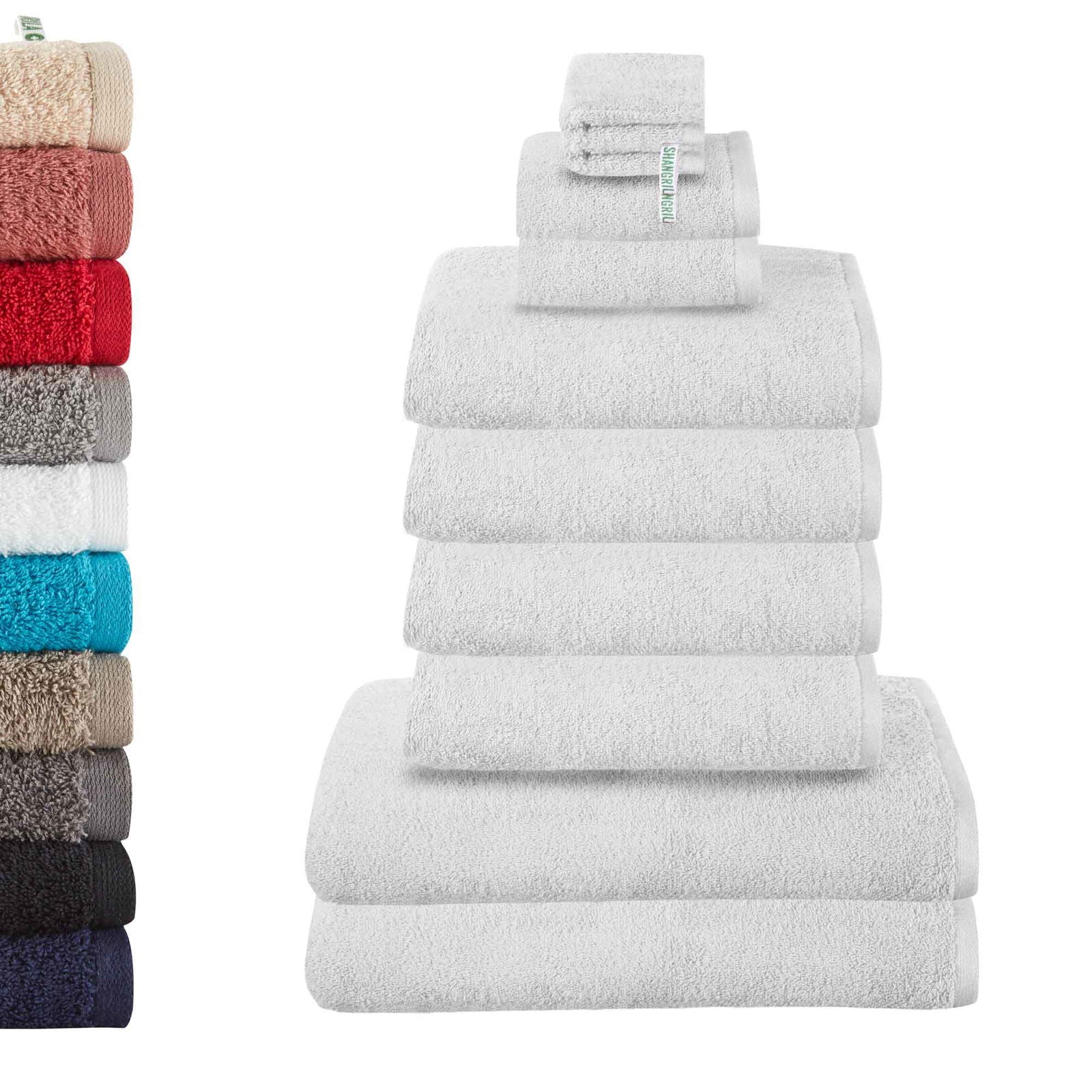 10er Set 2 Waschhandschuhe 15x20 cm 2 Gästetücher 30x50 4 Handtücher 50x100 cm 2 Badetücher BxL 70x140 cm »Montreal« 100% Bio Baumwolle 2020100-1-2-3-10er Weiß 15x20, 30x50, 50x100, 70x140 cm Frottee 10er_Set_2_Waschhandschuhe_15x20_cm_2_Gastetucher_30x50_4_Handtucher_50x100_cm_2_Badetucher_BxL_70x140_cm_Montreal_100_Bio_Baumwolle_2020100-1-2-3-10er_-_Gardinenbox.de_-_-366699 | Gardinenbox.de