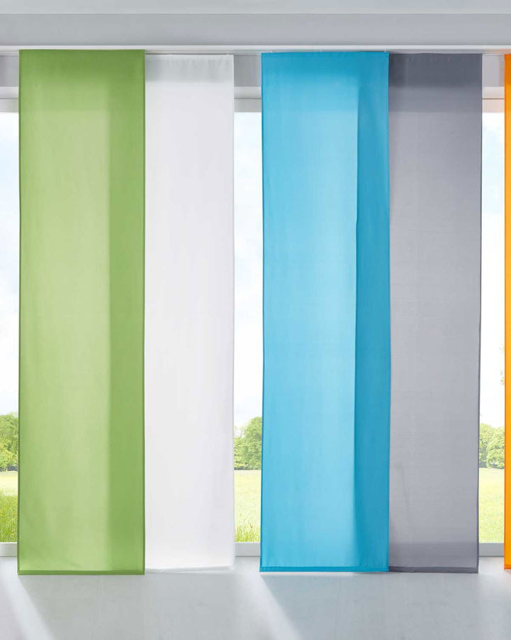 1er Set Schiebegardine Flächenvorhang Mikrofaser Vorhang Gardine Raumteiler Matt Paneelwagen Beschwerungsstange 85600N Schiebegardine 1er_Set_Schiebegardine_Flachenvorhang_Mikrofaser_Vorhang_Gardine_Raumteiler_Matt_Paneelwagen_Beschwerungsstange_85600N_-_Gardinenbox.de_-_-3667878 | Gardinenbox.de