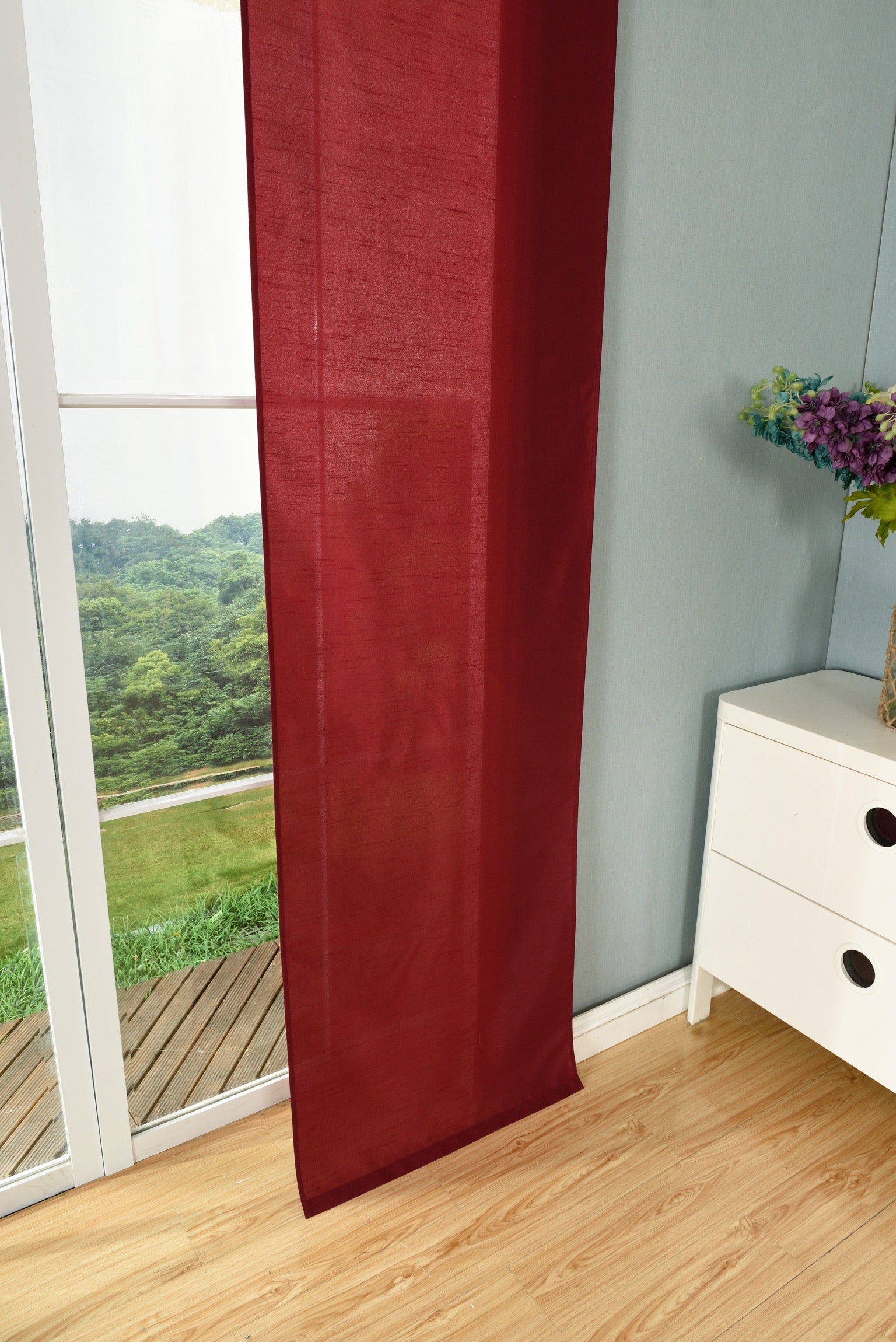 Schiebegardine Flächenvorhang Wildseide Optik Vorhang Gardine cm (Höhe x Breite) 85620 Schiebegardine 20170327_014504000_iOS | Gardinenbox.de