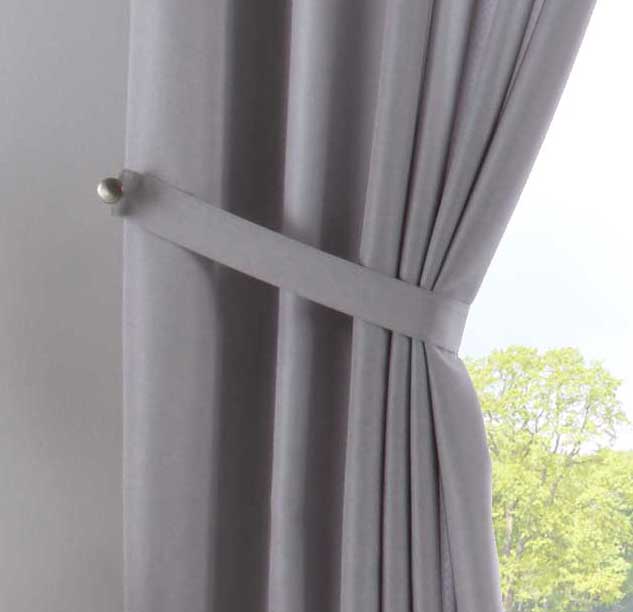 Vorhang Verdeckte Schlaufen Cationic »JENA« Blickdicht Leinen Optik Gardine Meliert Gardinenband mit Raffhalter 2019037 Vorhang 2019037_03_silber_d6d8d31c-27e6-40c6-95ea-0fe6934fb01c | Gardinenbox.de