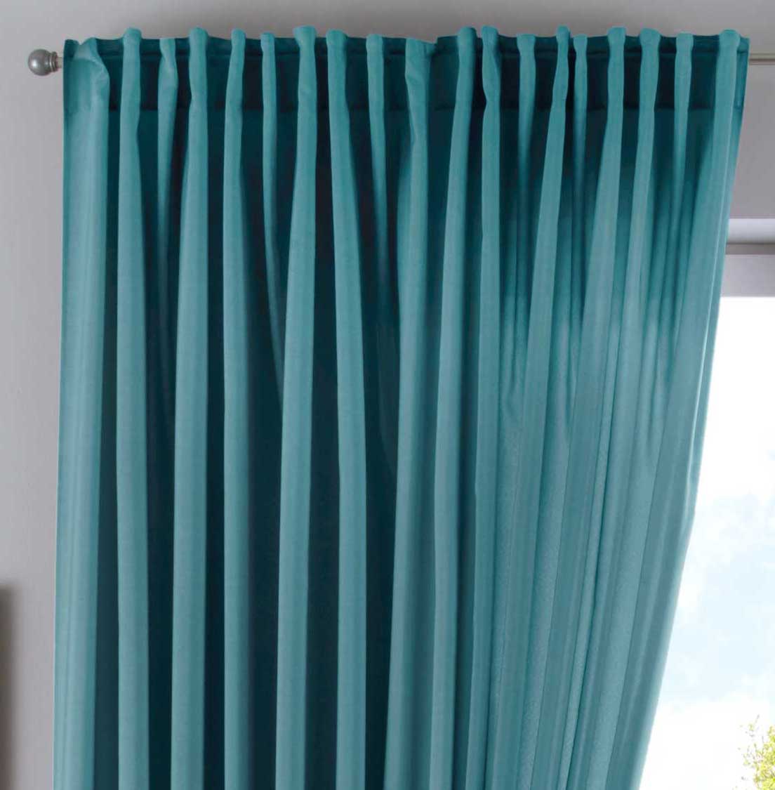 Vorhang Verdeckte Schlaufen Cationic »JENA« Blickdicht Leinen Optik Gardine Meliert Gardinenband mit Raffhalter 2019037 Smaragd Grün HxB 250x300 cm Vorhang 2019037smaragd_gruen-breit | Gardinenbox.de