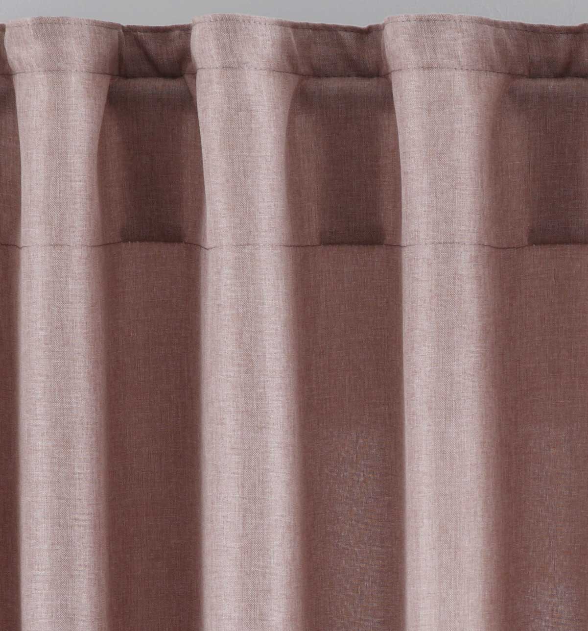 Vorhang Verdeckte Schlaufen Cationic »JENA« Blickdicht Leinen Optik Gardine Meliert Gardinenband mit Raffhalter 2019037 Vorhang 2019037taupe-st_90d963c1-8298-4ffb-9f6d-4078d0740426 | Gardinenbox.de