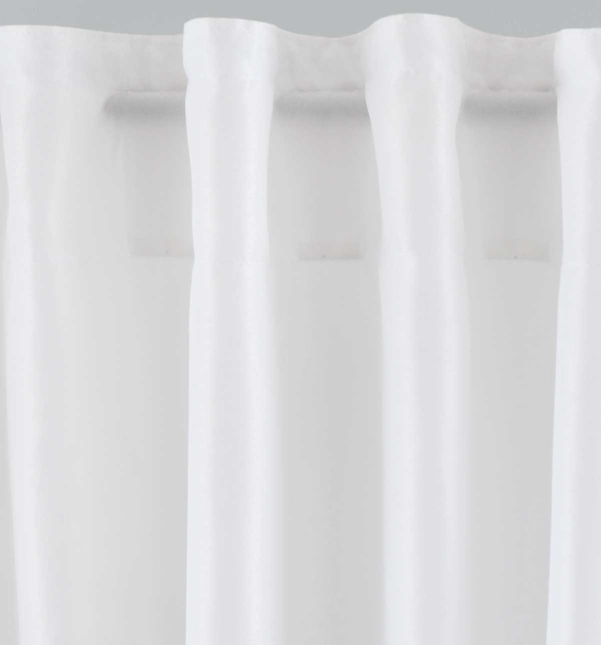Vorhang Verdeckte Schlaufen Cationic »JENA« Blickdicht Leinen Optik Gardine Meliert Gardinenband mit Raffhalter 2019037 Vorhang 2019037weiss-st_c8cc388b-3861-48d0-957a-948b50e6c7ea | Gardinenbox.de