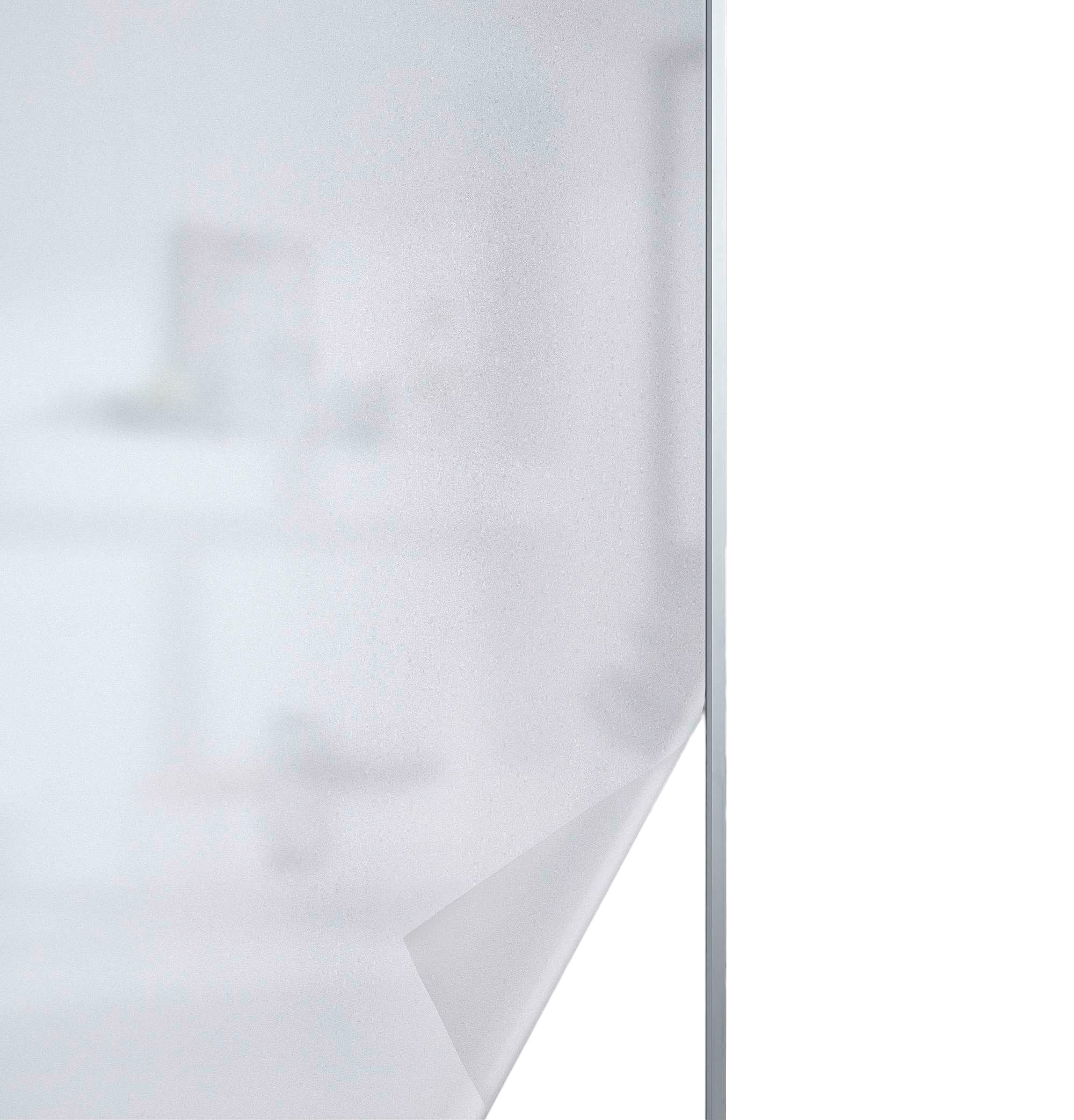 Fensterfolie selbsthaftend Sichtschutzfolie Anti-UV statische Haftung Folie selbstklebend 201916000 Folien 201916000milchglas-crop | Gardinenbox.de