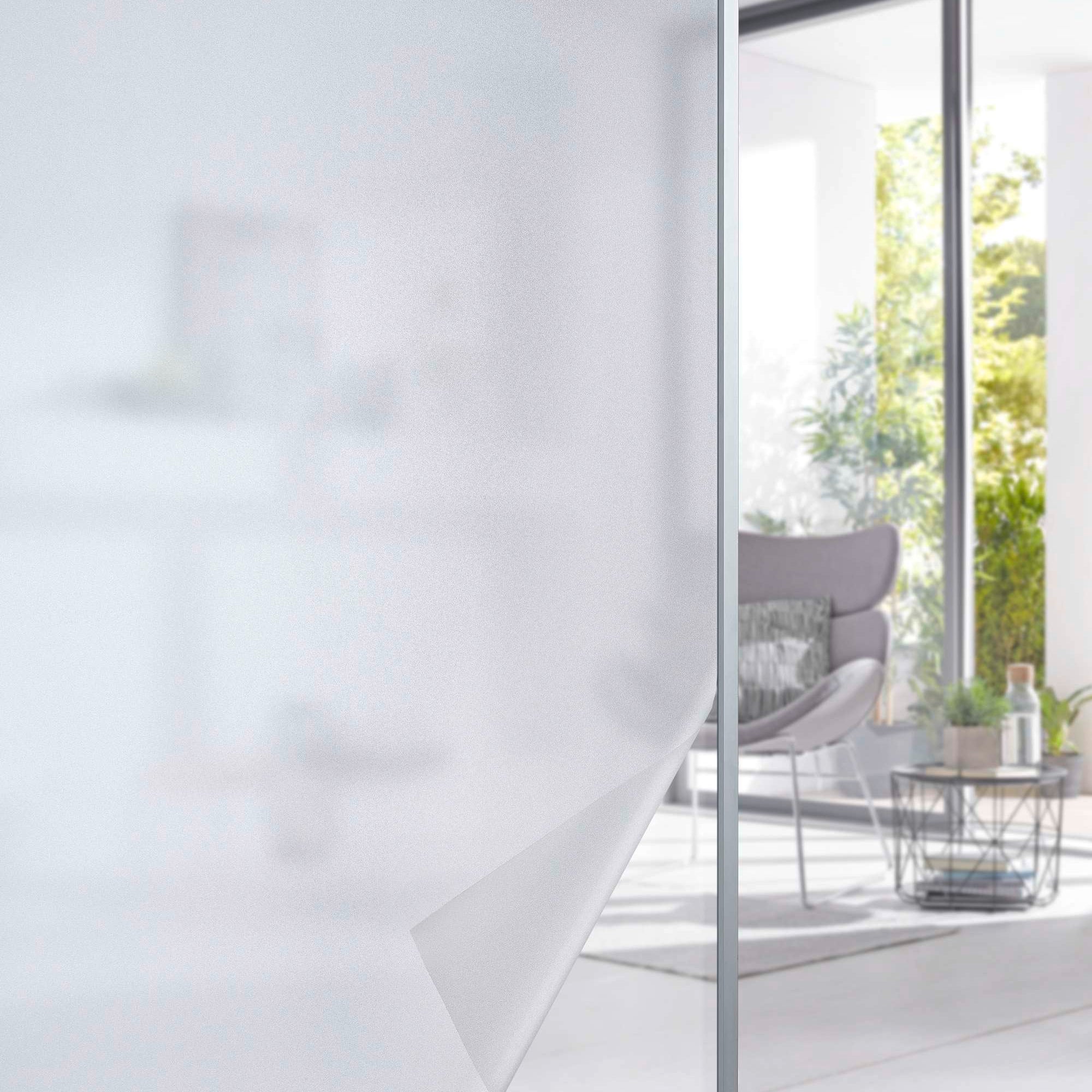 Fensterfolie selbsthaftend Sichtschutzfolie Anti-UV statische Haftung Folie selbstklebend 201916000 Milchglas 116x200 cm Folien 201916000milchglas_f90b38ad-f5a4-4ba7-840f-f83caaf64a75 | Gardinenbox.de