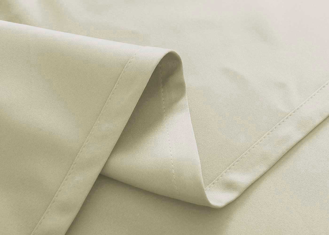 Vorhänge Blickdicht »NewYork« 2er-Pack Thermo-Gardinen Verdunkelungsvorhang Blackout Ösen schalldämmend UV-Schutz Raffhalter 201920600-2 Vorhang Set 201920600_beige_2_salbei_c1d6c401-780c-450d-8f2c-3aa37c56ac7a | Gardinenbox.de