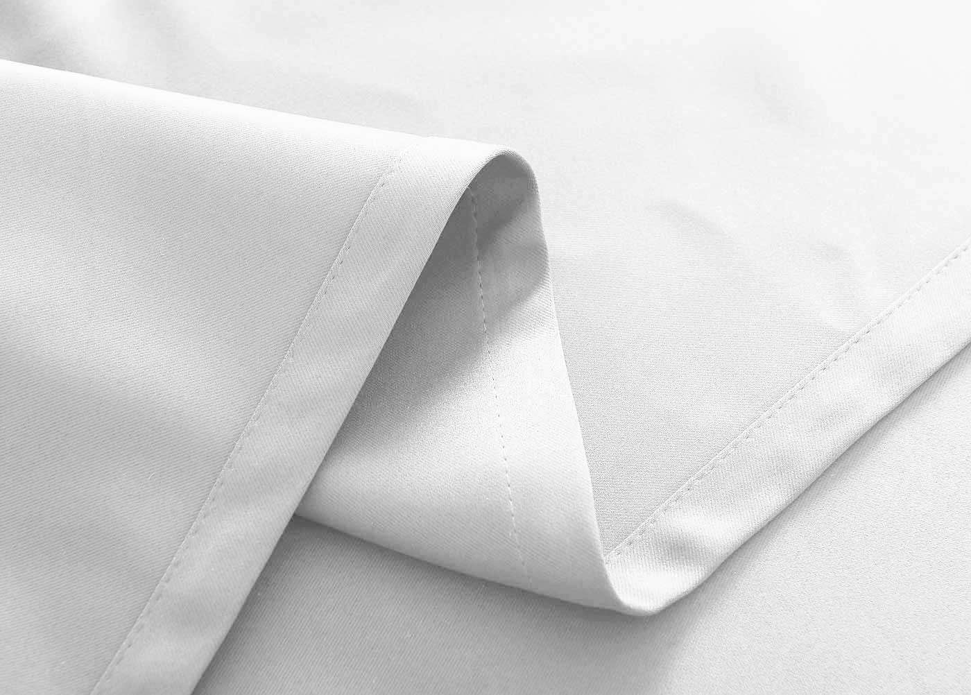 Vorhänge Blickdicht »NewYork« 2er-Pack Thermo-Gardinen Verdunkelungsvorhang Blackout Ösen schalldämmend UV-Schutz Raffhalter 201920600-2 Vorhang Set 201920600_weiss_2_ebccf42e-f5f4-4c99-b297-14aef10033e7 | Gardinenbox.de