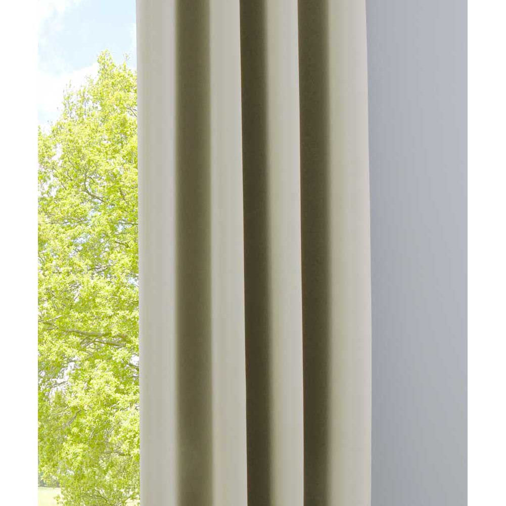 Vorhang Blickdicht »NewYork« 1er-Pack Thermo-Gardine Verdunkelungsvorhang Blackout Ösen schalldämmend UV-Schutz Raffhalter 201920600 Beige HxB 225x140 cm Vorhang 201920600beige | Gardinenbox.de