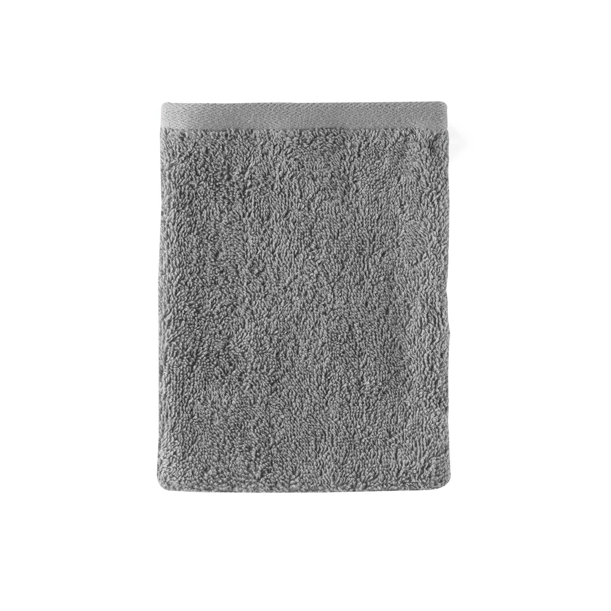 Frottee Waschlappen Handtuch Saunatuch »Montreal« 100% Bio Baumwolle 500 g/m² Nachhaltig Grau Waschhandschuh 15x20 cm Frottee 2020100grau_bde9b974-b903-4d2d-91b9-ecc6afeb35be | Gardinenbox.de