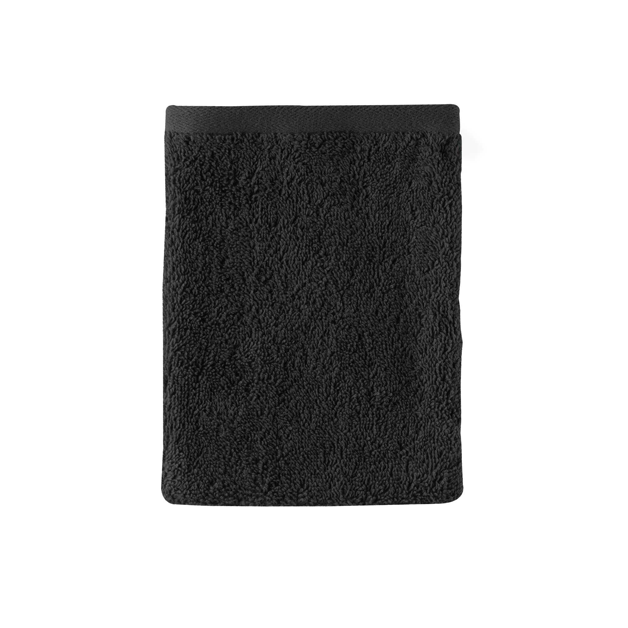 Frottee Waschlappen Handtuch Saunatuch »Montreal« 100% Bio Baumwolle 500 g/m² Nachhaltig Schwarz Waschhandschuh 15x20 cm Frottee 2020100schwarz_0b3b56da-2d95-4728-94bc-6c6128152cd2 | Gardinenbox.de