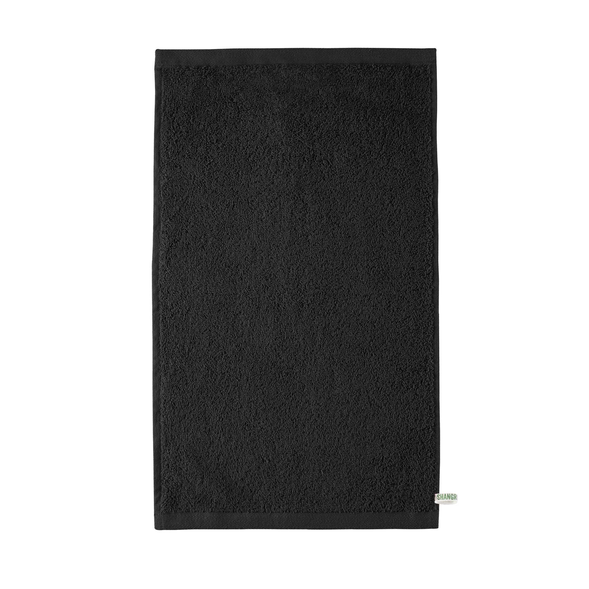 Frottee Waschlappen Handtuch Saunatuch »Montreal« 100% Bio Baumwolle 500 g/m² Nachhaltig Schwarz Gästetuch 30x50 cm Frottee 2020101schwarz_3ca6ea40-1c26-4025-b5c1-0cdbbaa0f7c7 | Gardinenbox.de