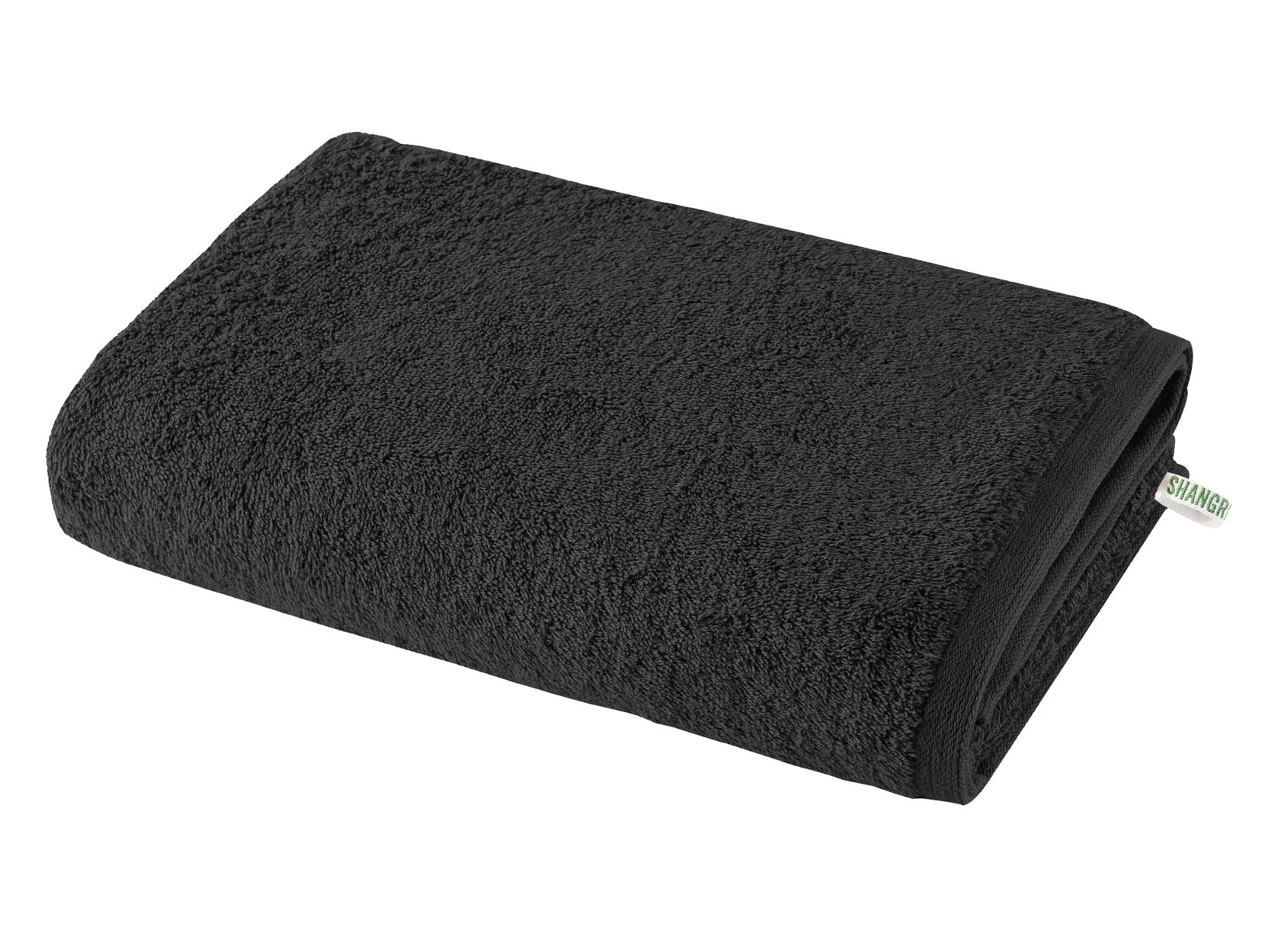 Frottee Waschlappen Handtuch Saunatuch »Montreal« 100% Bio Baumwolle 500 g/m² Nachhaltig Schwarz Badetuch 70x140 cm Frottee 2020103schwarz_8e30e00c-44ec-46a6-b125-d160f18684a6 | Gardinenbox.de