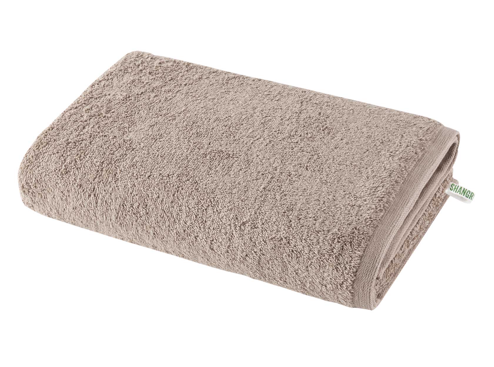 Frottee Waschlappen Handtuch Saunatuch »Montreal« 100% Bio Baumwolle 500 g/m² Nachhaltig Taupe Badetuch 70x140 cm Frottee 2020103taupe_18c04550-719f-4bdc-b3c7-84b8565db4ca | Gardinenbox.de