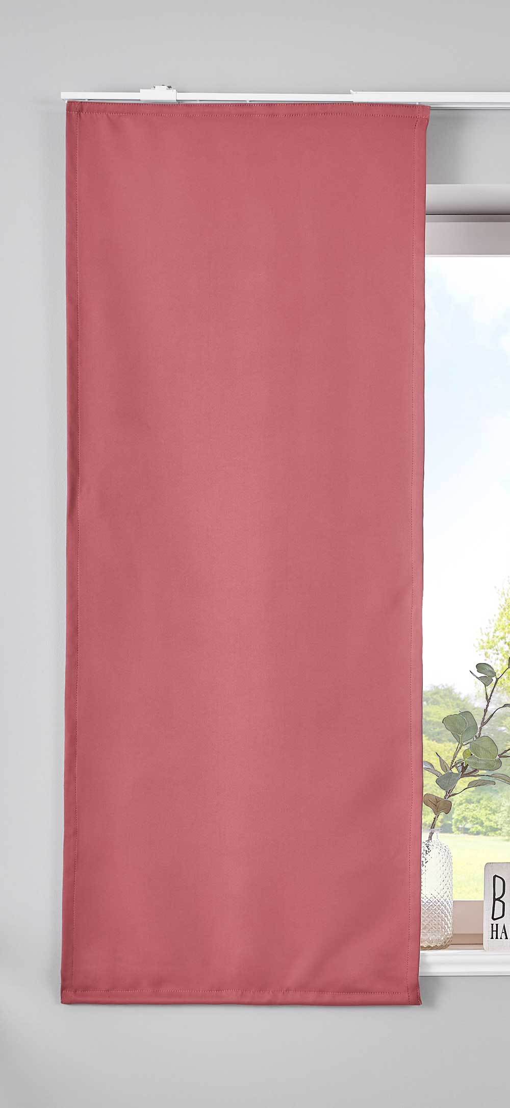 Verdunkelung Schiebegardine »NewYork« Flächenvorhang Paneelwagen Blickdicht Thermo-Schiebevorhang 202020680 Altrosa HxB 145x60 cm Schiebegardine 202020680altrosa-145 | Gardinenbox.de
