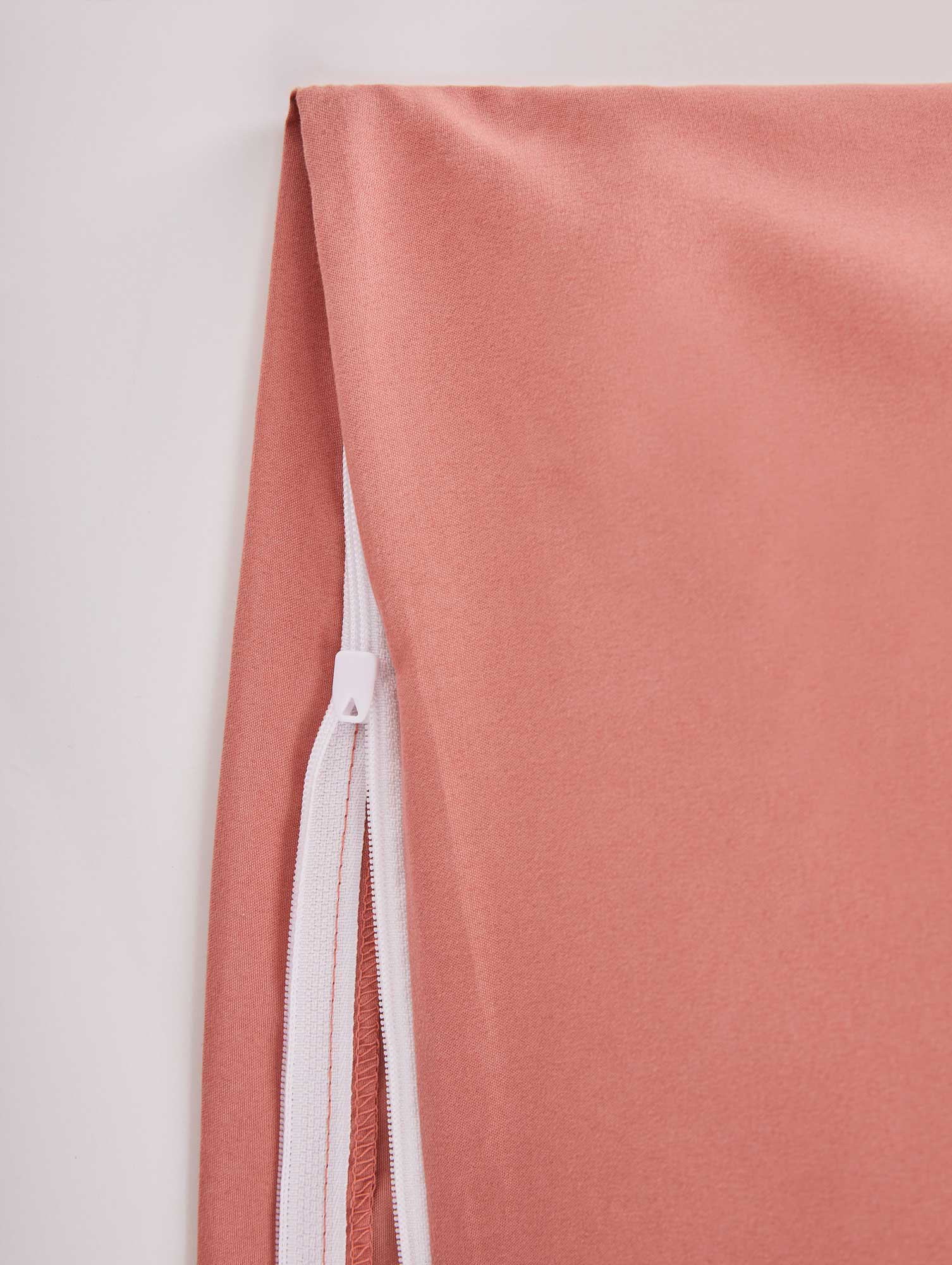 Bettwäsche Set Microsatin »Berlin« Kissenbezug Bettbezug Reißverschluss Hautfreundlich 202090 Bettwäsche 202090_05-Altrosa | Gardinenbox.de