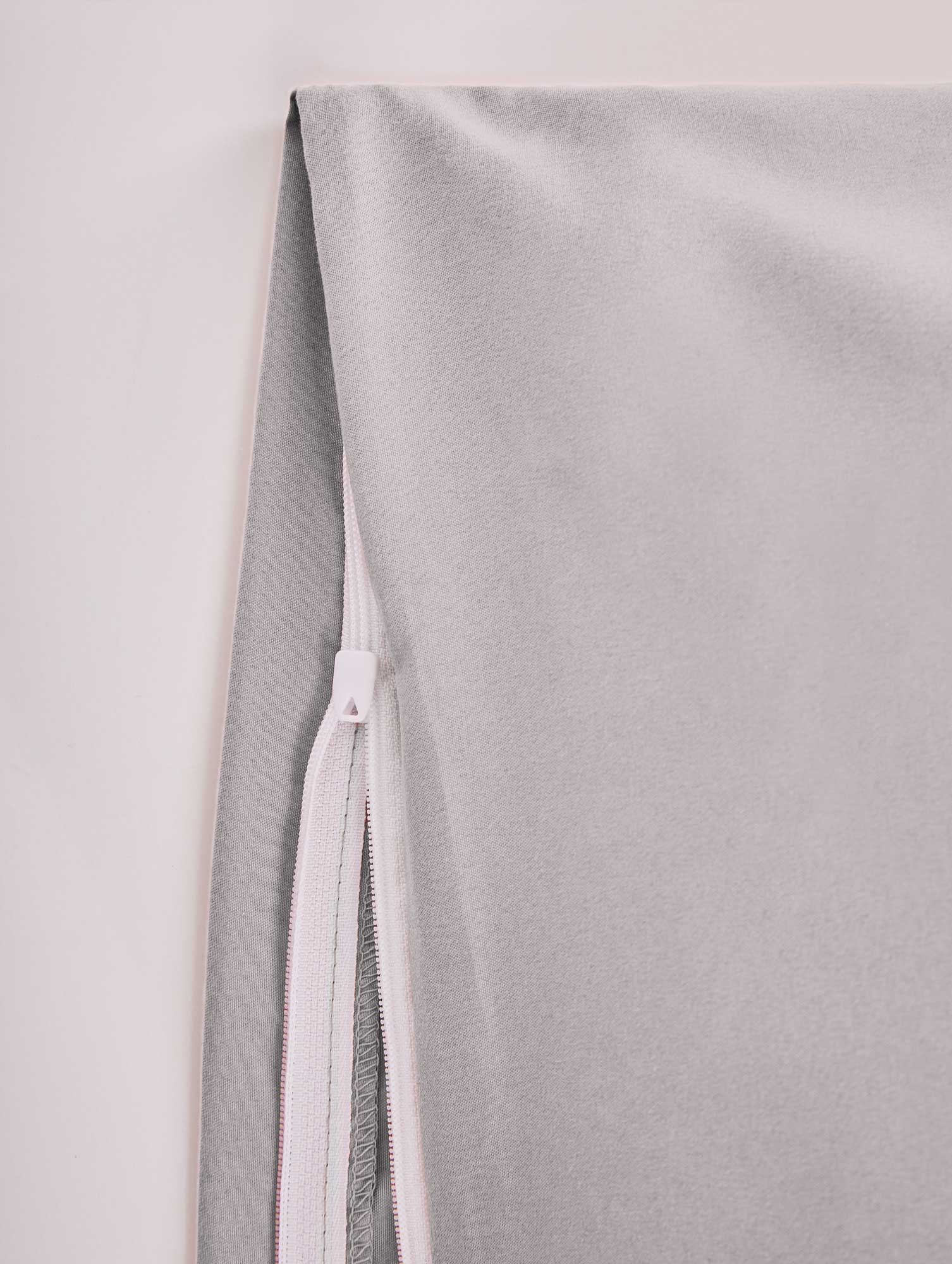 Bio Baumwolle Bettwäsche Set »Bremen« Kissenbezug Bettbezug Reißverschluss Hautfreundlich 202091 Bettwäsche 202090_05-stein__1 | Gardinenbox.de