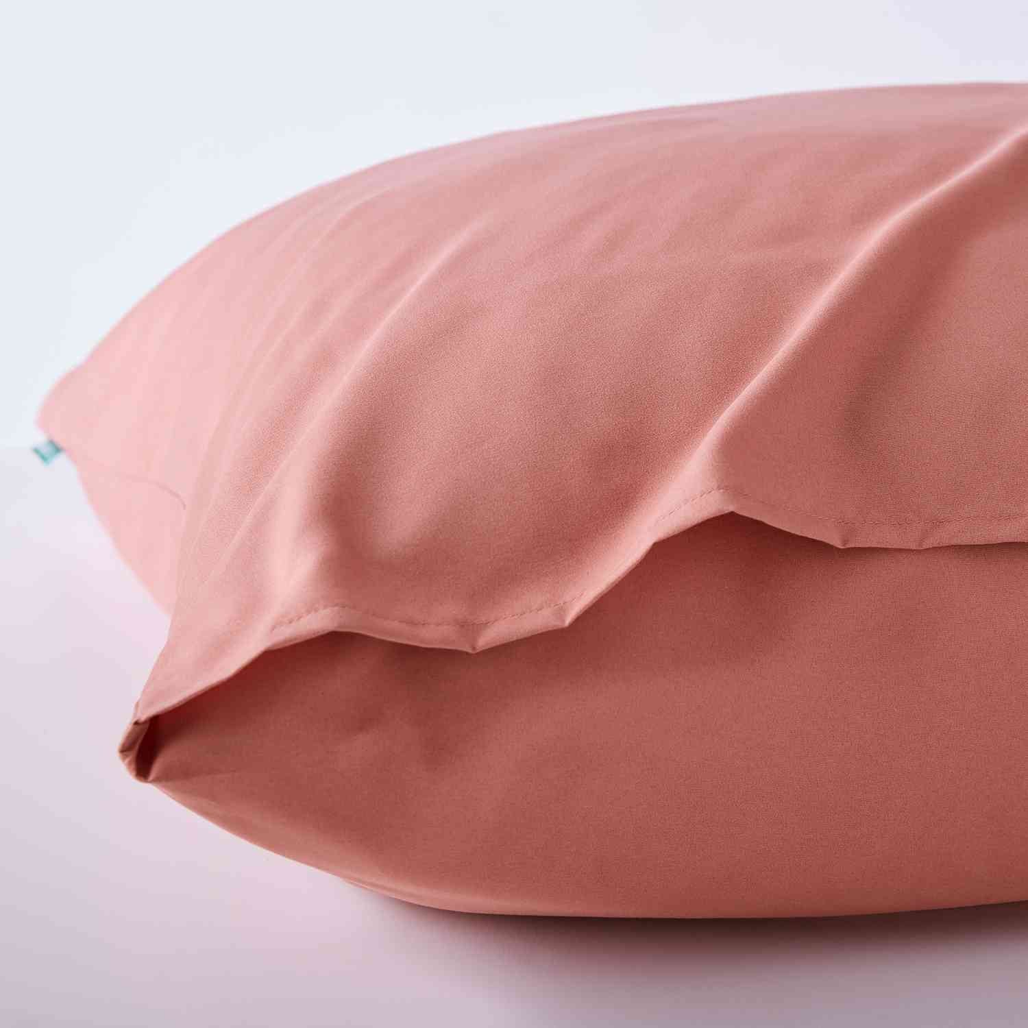 Bio Baumwolle Bettwäsche Set »Bremen« Kissenbezug Bettbezug Reißverschluss Hautfreundlich 202091 Bettwäsche 202090_08-Altrosa_2 | Gardinenbox.de