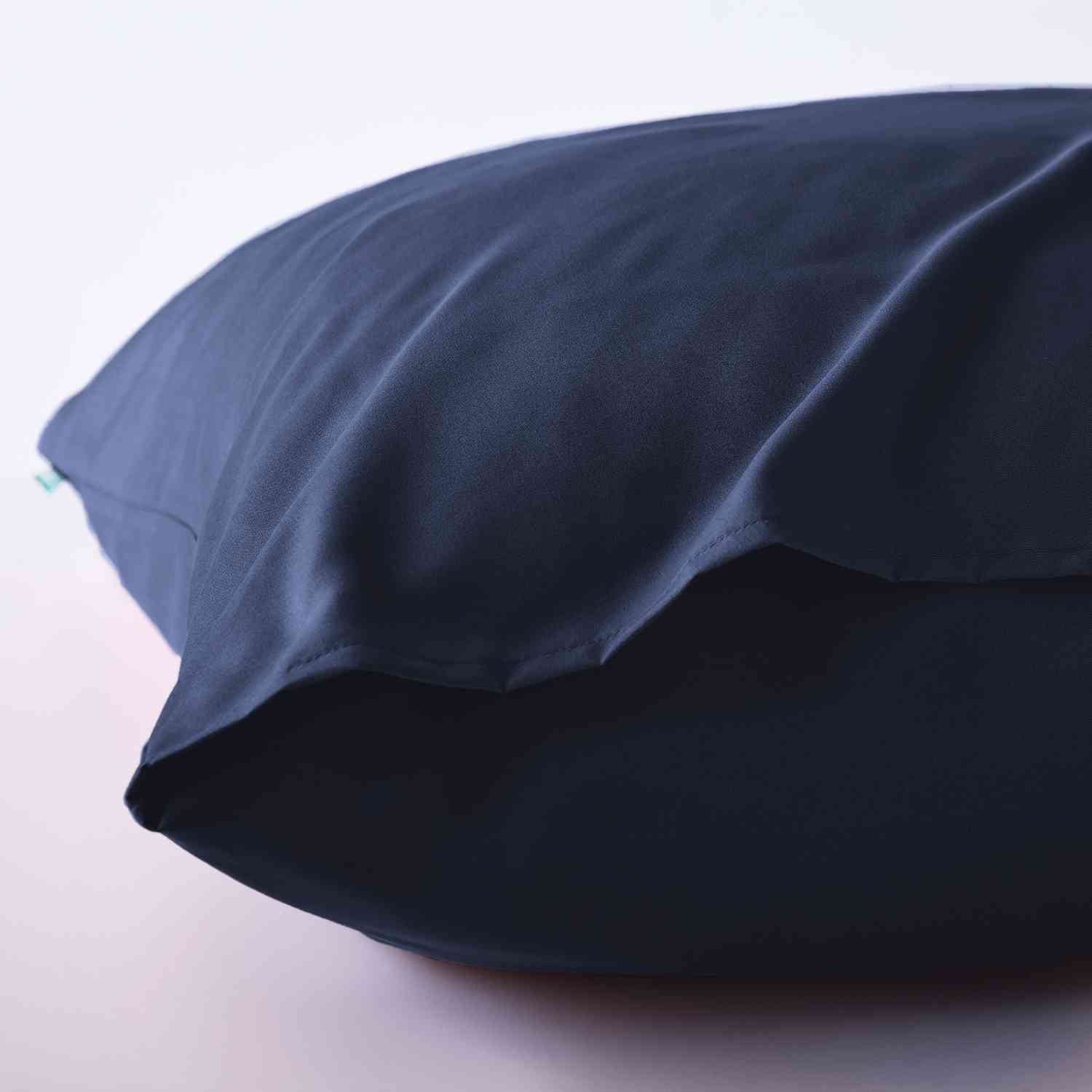 Bettwäsche Set Microsatin »Berlin« Kissenbezug Bettbezug Reißverschluss Hautfreundlich 202090 Bettwäsche 202090_08-Dunkelblau | Gardinenbox.de