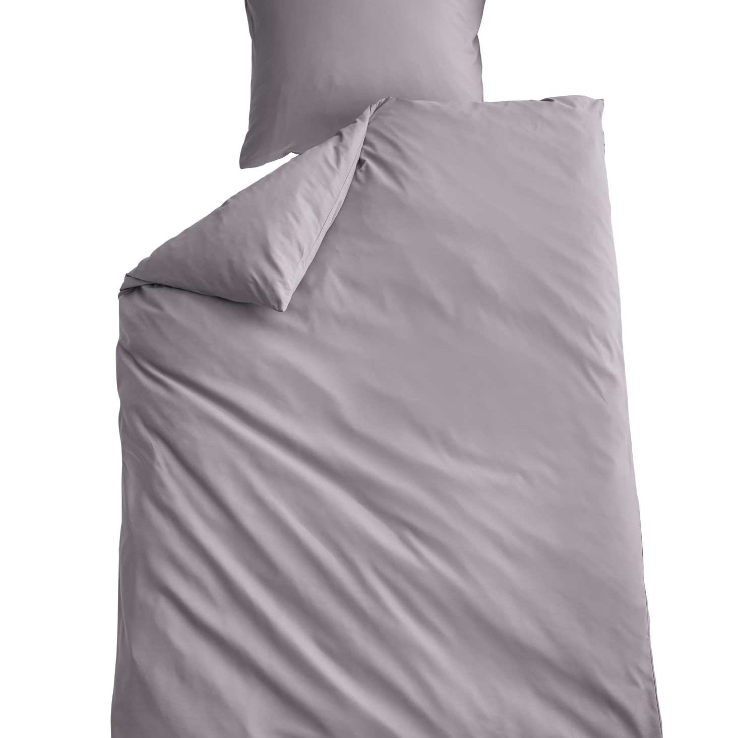 Bettwäsche Set Microsatin »Berlin« Kissenbezug Bettbezug Reißverschluss Hautfreundlich 202090 Grau BxL 135x200 cm Bettwäsche 202090grau | Gardinenbox.de