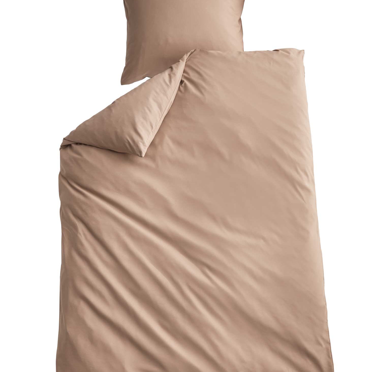 Bettwäsche Set Microsatin »Berlin« Kissenbezug Bettbezug Reißverschluss Hautfreundlich 202090 Taupe BxL 135x200 cm Bettwäsche 202090taupe | Gardinenbox.de