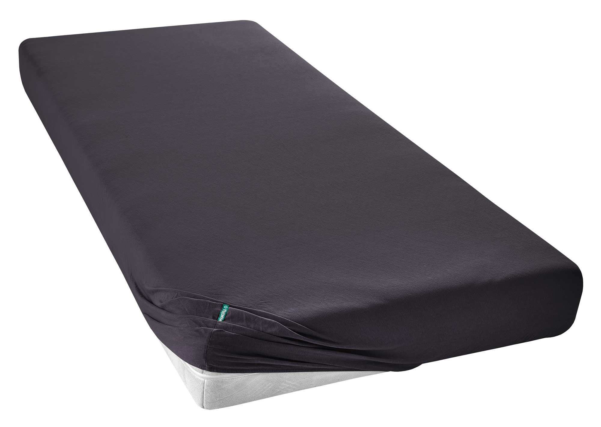 Spannbettlaken »Bremen« Bettlaken Bio Baumwolle Hautfreundlich für Boxpringbetten Matratzen bis 30 cm Höhe 202093 Bettwäsche 202092_matratze_schwRZ_1 | Gardinenbox.de