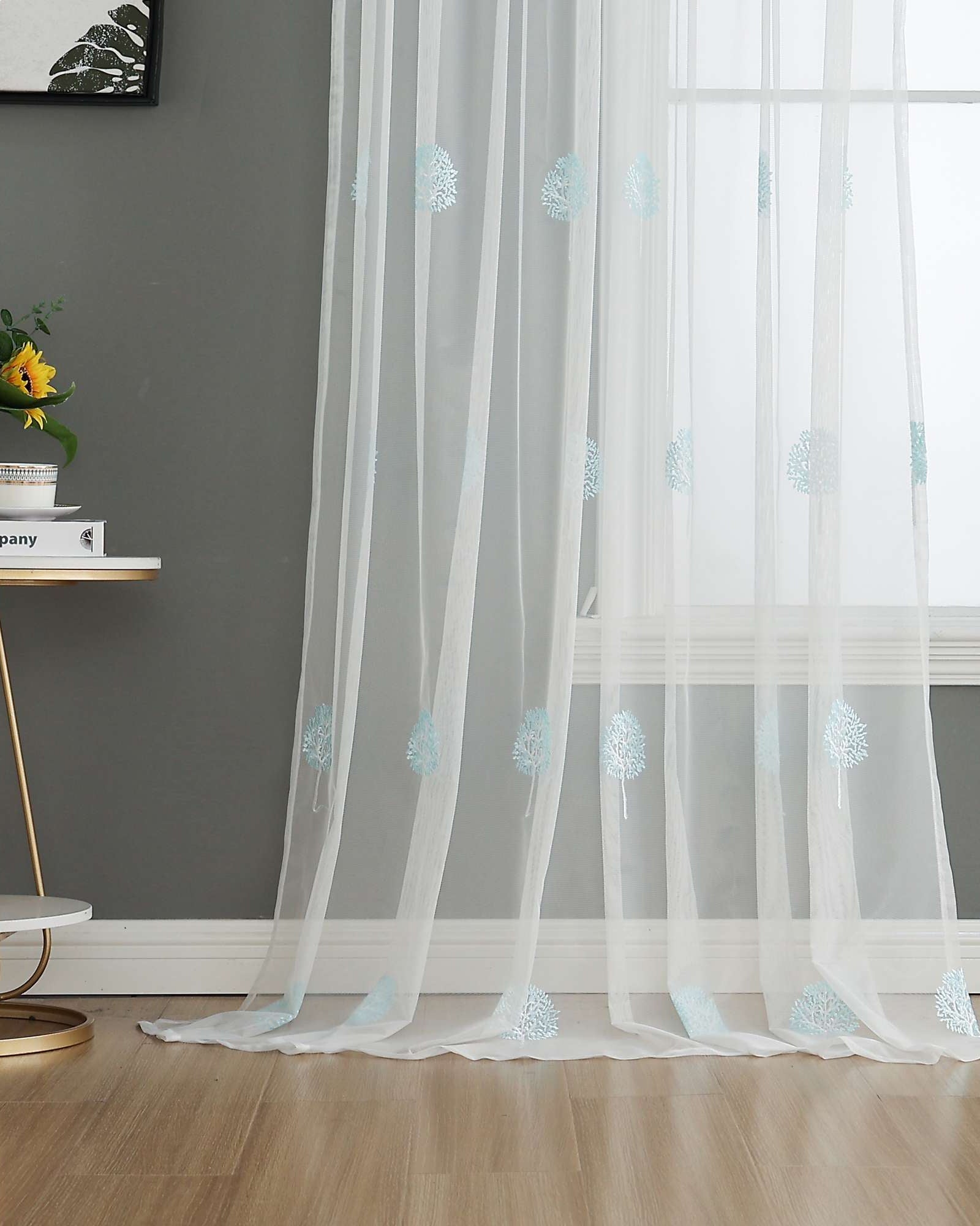 Gardine Raschel Stickerei Design »Florenz« Multiband für Gardinenschiene und Gardinenstange Elegante Fensterdekoration 2023200 04 Gardinenschal 202320004 | Gardinenbox.de