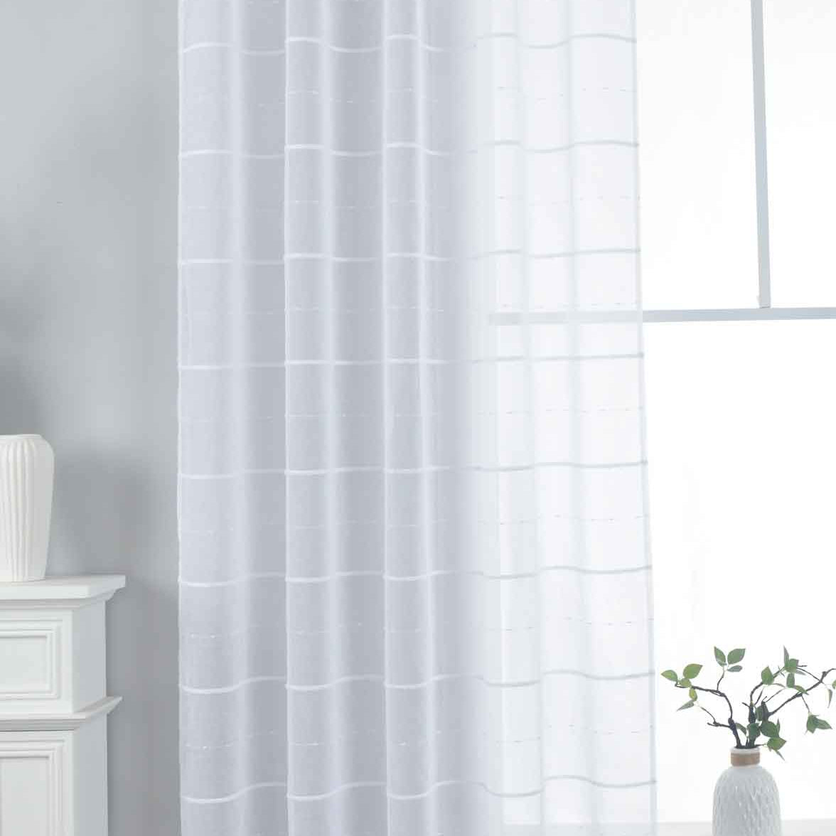 Gardine »VALENCIA« Multiband Aufhängung Scherli Transparent Leinen-Optik 2023400-408S Natur Classic Gardinenschal 2023400-408Snatur_classic | Gardinenbox.de