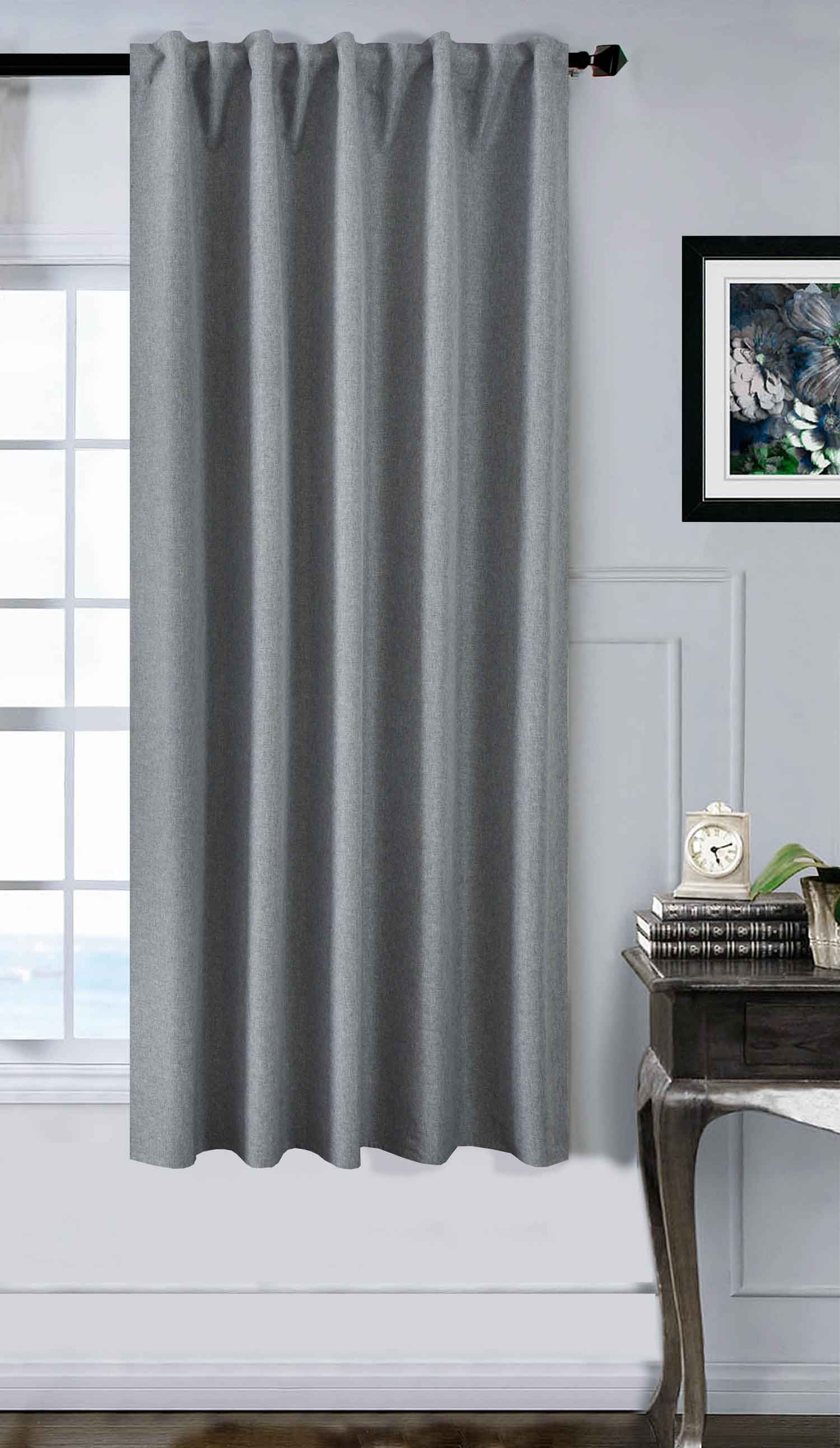 Premium Verdunkelungsvorhang »BOSTON Dark« 100% Verdunkelung mit Multibandaufhängung 2023600 Grau HxB 175x140 cm Vorhang 2023600grau-175 | Gardinenbox.de