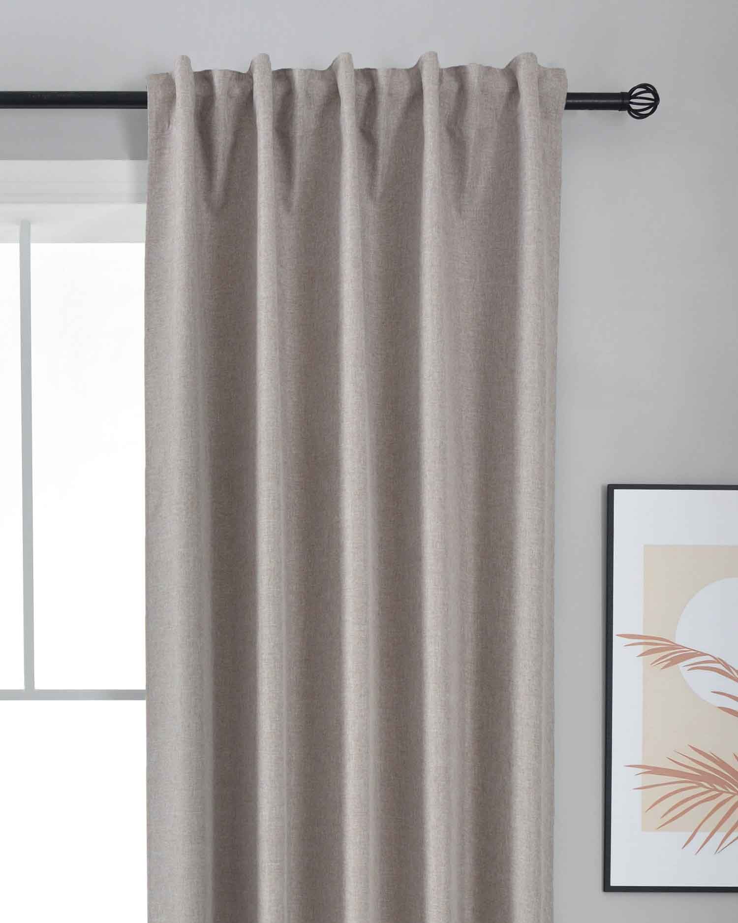 Premium Verdunkelungsvorhang »BOSTON Dark« 100% Verdunkelung mit Multibandaufhängung 2023600 Taupe HxB 245x140 cm Vorhang 2023600taupe_c51174c9-b9d9-44bf-9bea-eeeb462d478b | Gardinenbox.de