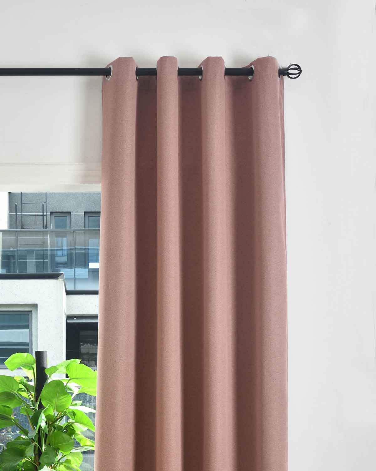 Verdunkelungsvorhang Ösen Raffhalter 100% Verdunkelung Blackout »München Dark« Dreischichtige Bindung Fischgrätmuster 202410 Altrosa HxB 225x145 cm Vorhang 202410altrosa_3a666b6b-2ebb-494c-8364-1c655af8876a | Gardinenbox.de