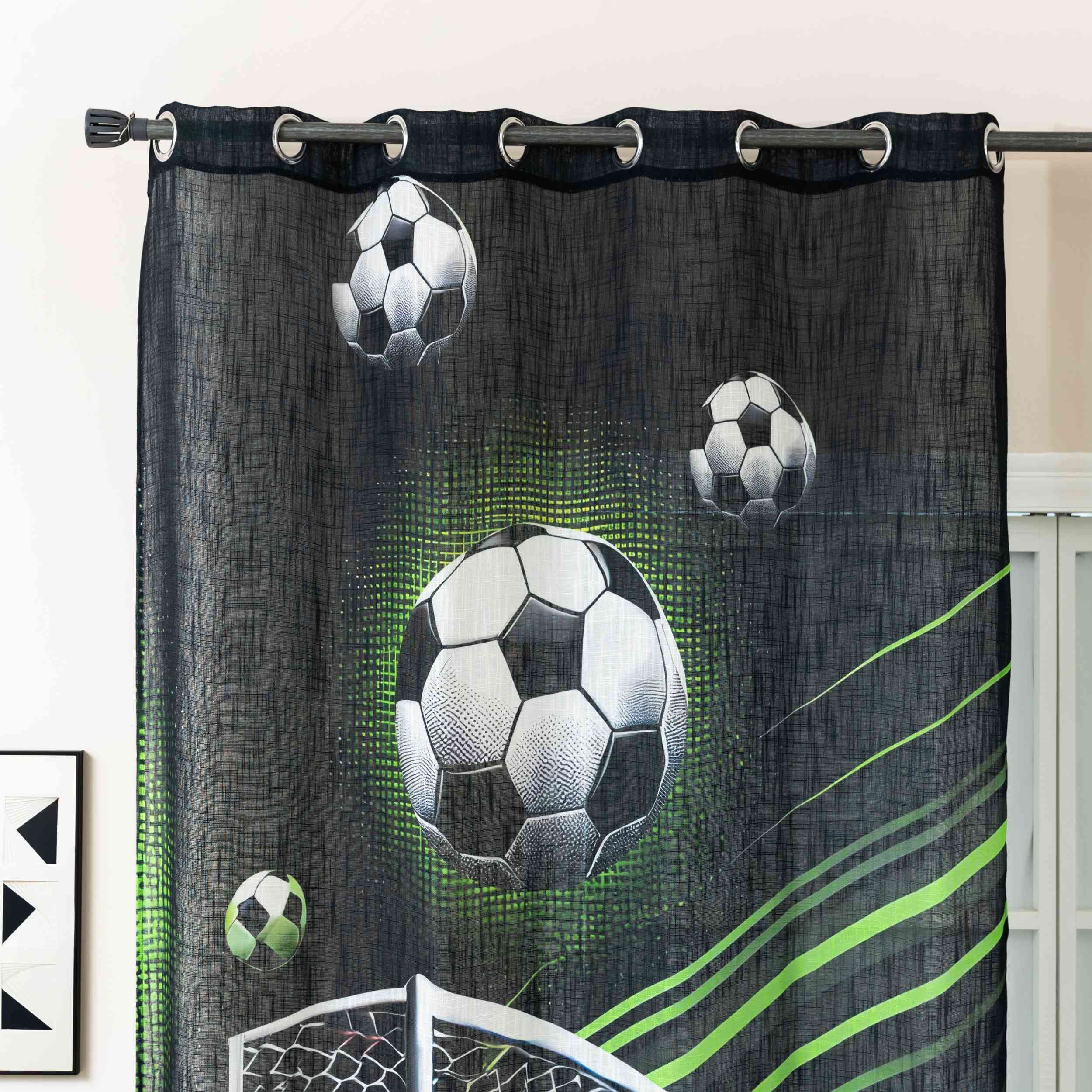 Vorhang Ösen Grobfaser »Seoul Collection« Digital Druck Ösen Gardinen Linenlook-Struktur Halbransparent Blickdicht 2024120 Vorhang 2024120-006 | Gardinenbox.de