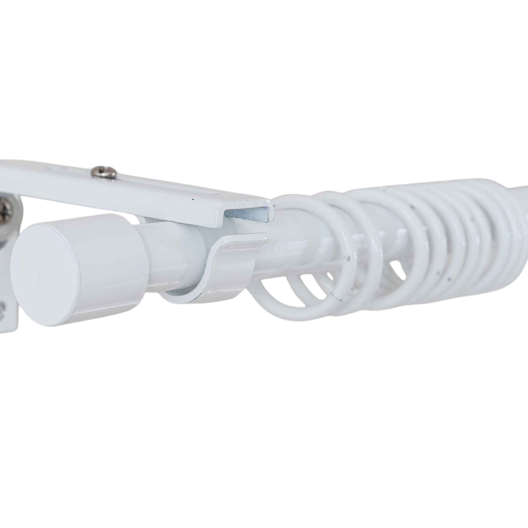 Ausziehbare Gardinenstange »Ningbo« Ø16/19 mm Komplettset zum sofortigen Montieren Wand- und Deckenmontage 2024140 Weiß Innenlaufstange 2024140weiss | Gardinenbox.de