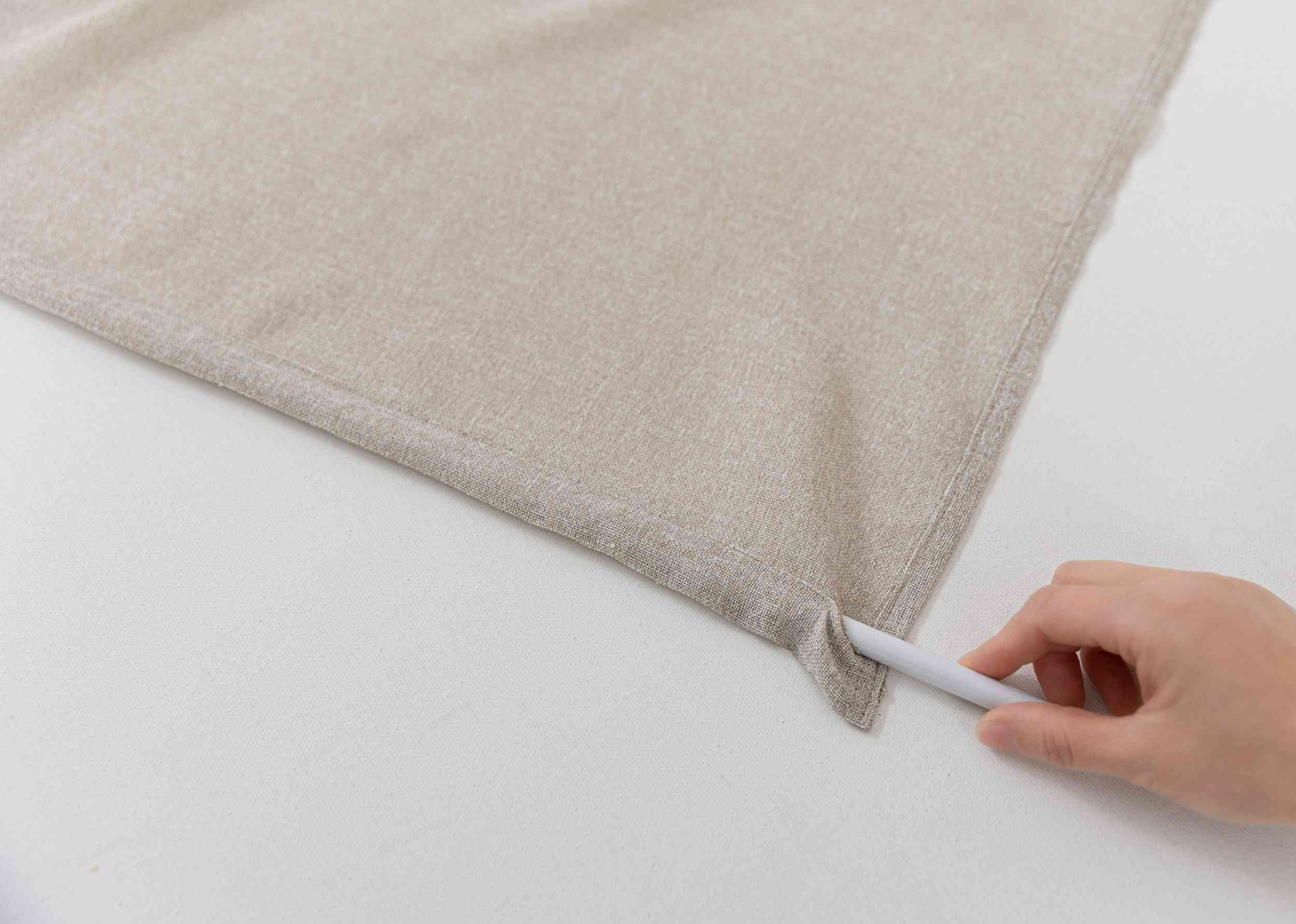 Halbtransparente Schiebegardine mit Paneelwagen »Leipzig« Kettenmuster lichtdurchlässig elegante Struktur 202450P Schiebegardine 202450P_2 | Gardinenbox.de