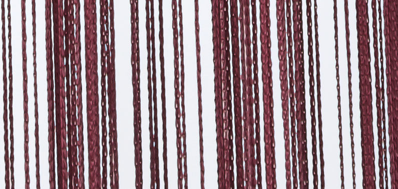 Fadengardine mit Tunneldurchzug und eingenähtem Kräuselband, geeignet für Gardinenstangen und Gardinenschienen Fadenvorhang Fadenstore Raumteiler 20303CN Fadengardine 20303detail_bord_2a3e2eb3-0d21-4cb5-b10d-40c0e7aca54e | Gardinenbox.de