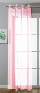 Ösenvorhang Transparent »Uni« Gardine Stores Vorhang Ösen Bleibandabschluß Wohnzimmer 20332-cn Hellrosa HxB 225x140 cm Gardinenschal 20332-cnhellrosa_3a7d3cd0-3653-4da0-98e0-8efd50c1c011 | Gardinenbox.de