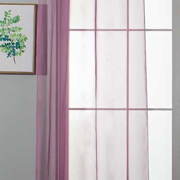 Ösenvorhang Transparent »Uni« Gardine Stores Vorhang Ösen Bleibandabschluß Wohnzimmer 20332-cn