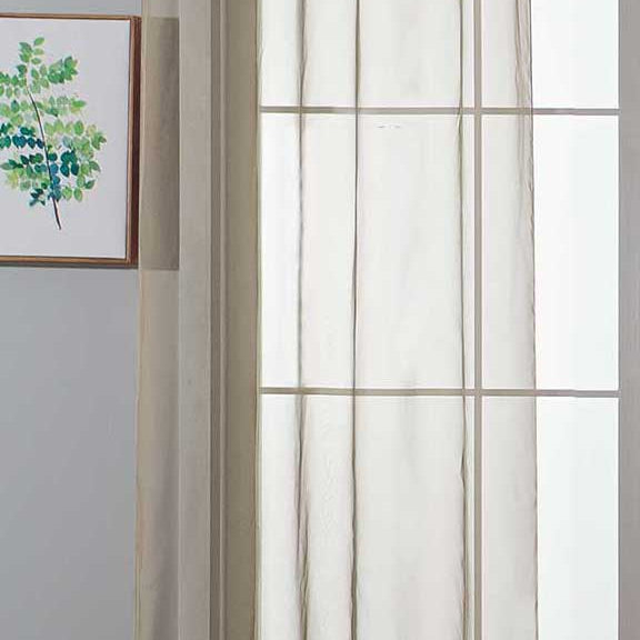 Ösenvorhang Transparent »Uni« Gardine Stores Vorhang Ösen Bleibandabschluß Wohnzimmer 20332-cn