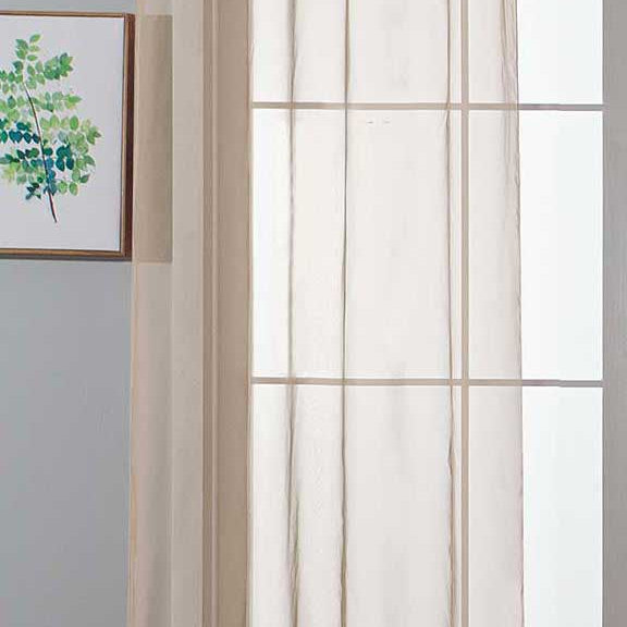 Ösenvorhang Transparent »Uni« Gardine Stores Vorhang Ösen Bleibandabschluß Wohnzimmer 20332-cn